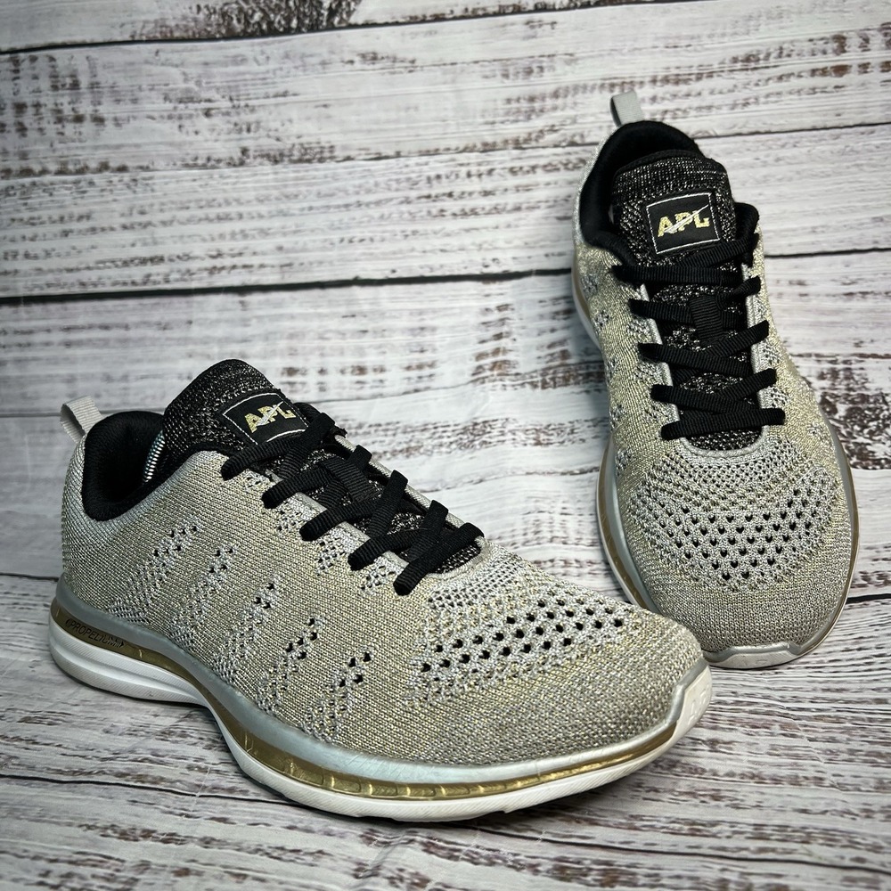 APL Techloom Pro Women's Size 9 Metallic Gold Running Shoes Sneakers‎ 8347526